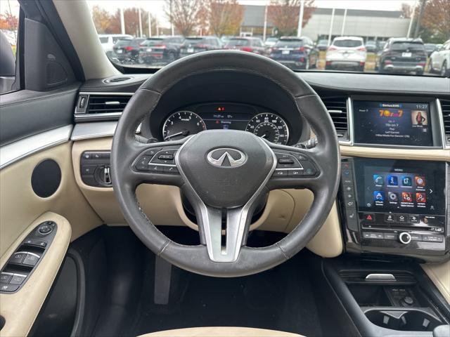 used 2021 INFINITI QX50 car, priced at $27,450