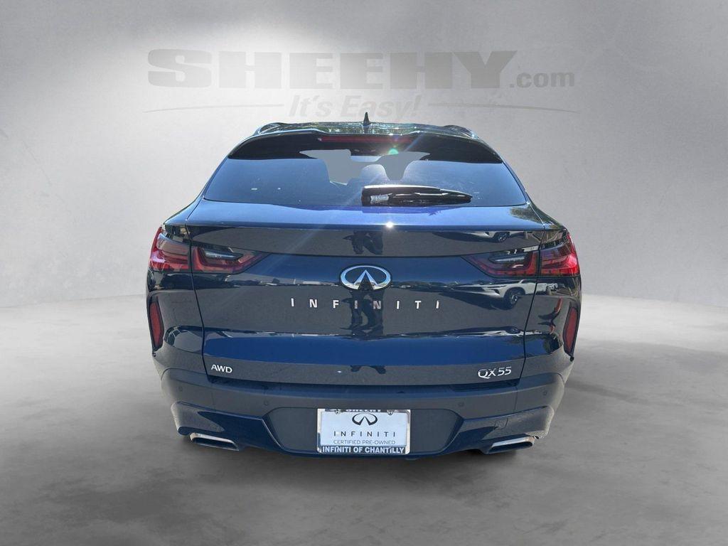used 2023 INFINITI QX55 car, priced at $35,000