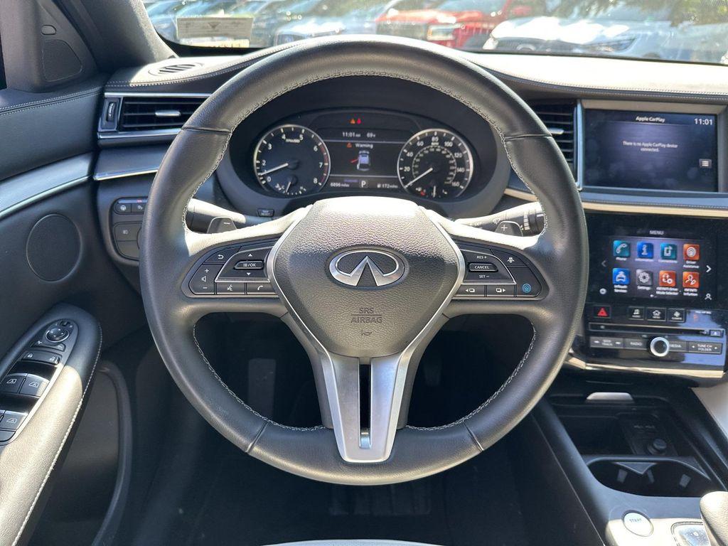 used 2023 INFINITI QX55 car, priced at $35,000