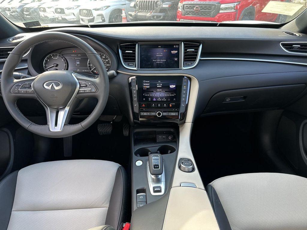 new 2025 INFINITI QX55 car, priced at $44,521