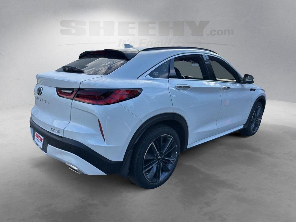 new 2025 INFINITI QX55 car, priced at $44,521