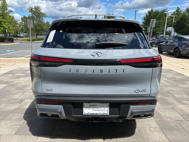 new 2025 INFINITI QX60 car, priced at $63,947