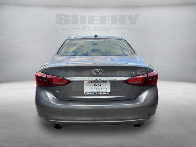 used 2021 INFINITI Q50 car, priced at $23,990