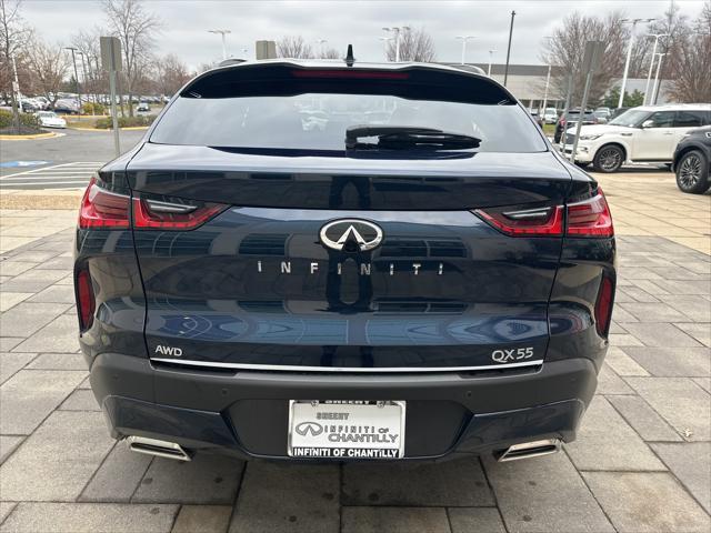 new 2024 INFINITI QX55 car, priced at $58,156