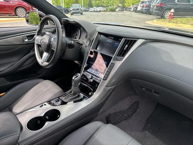 used 2022 INFINITI Q60 car, priced at $38,900
