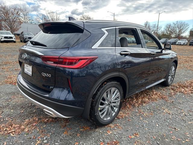 new 2025 INFINITI QX50 car, priced at $46,942