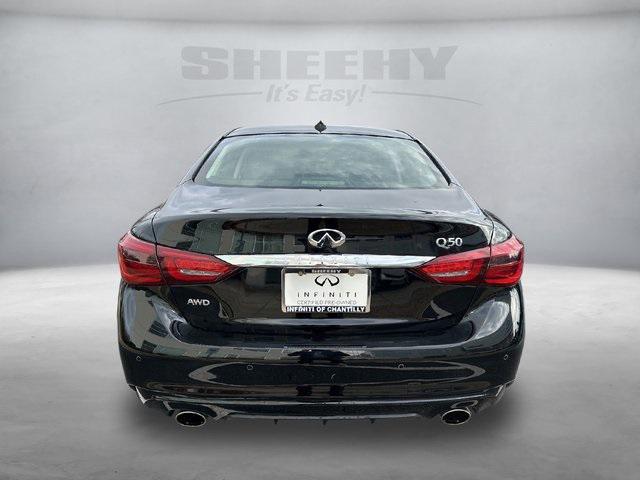 used 2022 INFINITI Q50 car, priced at $28,990