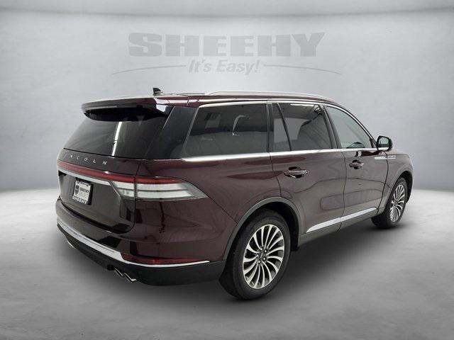 used 2021 Lincoln Aviator car, priced at $40,000