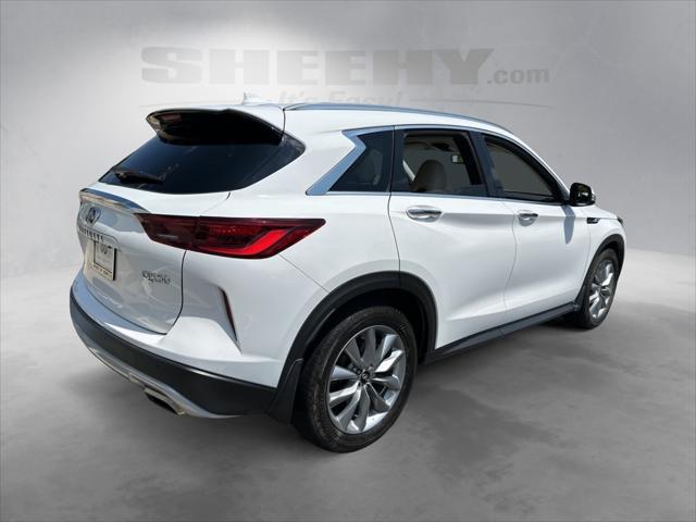 used 2022 INFINITI QX50 car, priced at $28,000