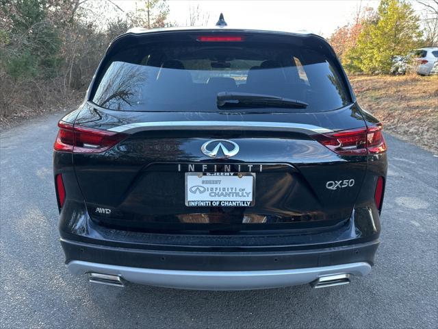 new 2025 INFINITI QX50 car, priced at $47,192