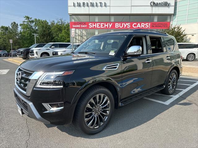 used 2024 Nissan Armada car, priced at $55,500