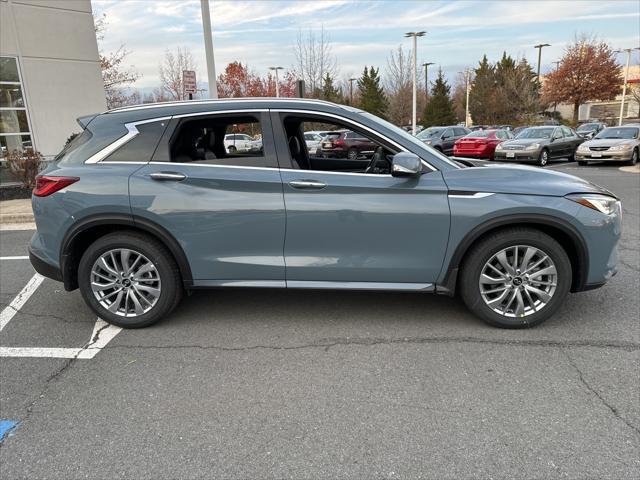 new 2025 INFINITI QX50 car, priced at $47,948