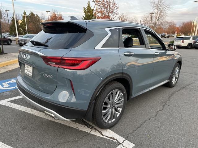 new 2025 INFINITI QX50 car, priced at $47,948