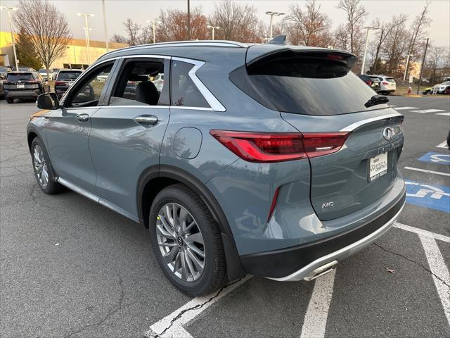 new 2025 INFINITI QX50 car, priced at $47,948