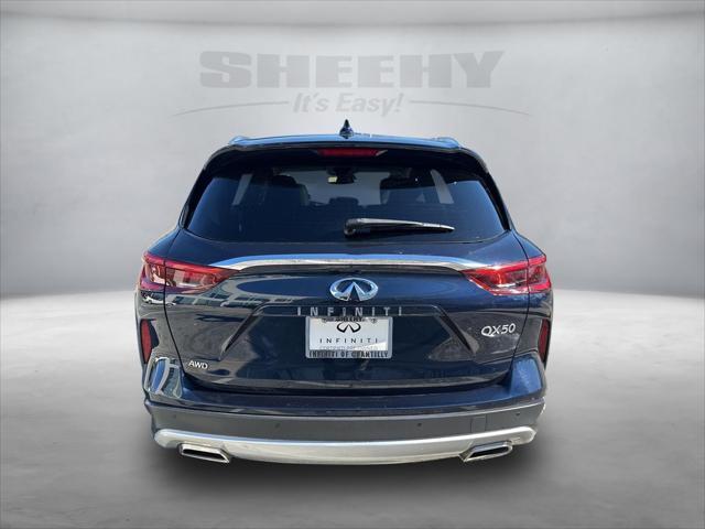 used 2021 INFINITI QX50 car, priced at $30,950