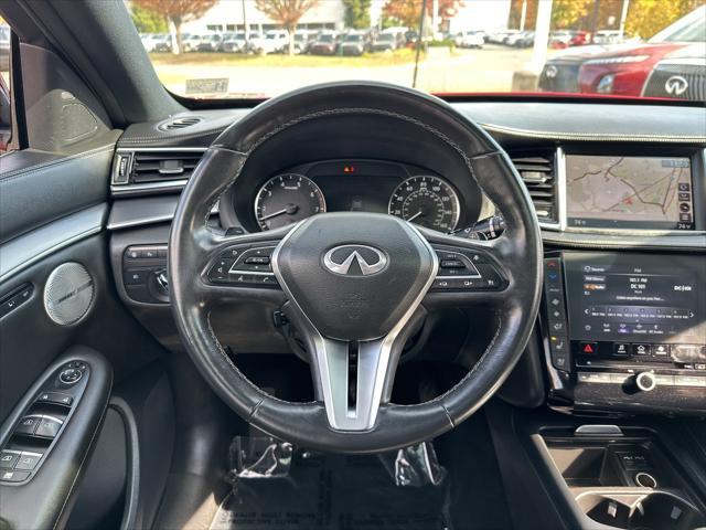 used 2022 INFINITI QX55 car, priced at $33,450