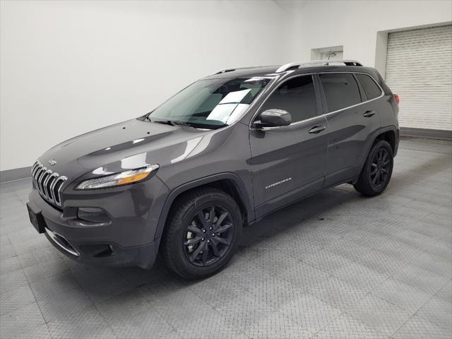 used 2018 Jeep Cherokee car, priced at $22,095