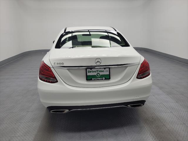 used 2017 Mercedes-Benz C-Class car, priced at $22,695