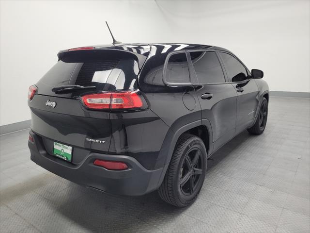 used 2017 Jeep Cherokee car, priced at $14,995