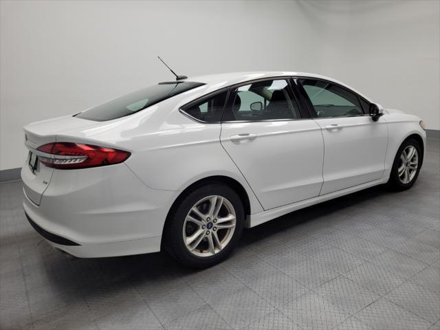 used 2018 Ford Fusion car, priced at $12,695