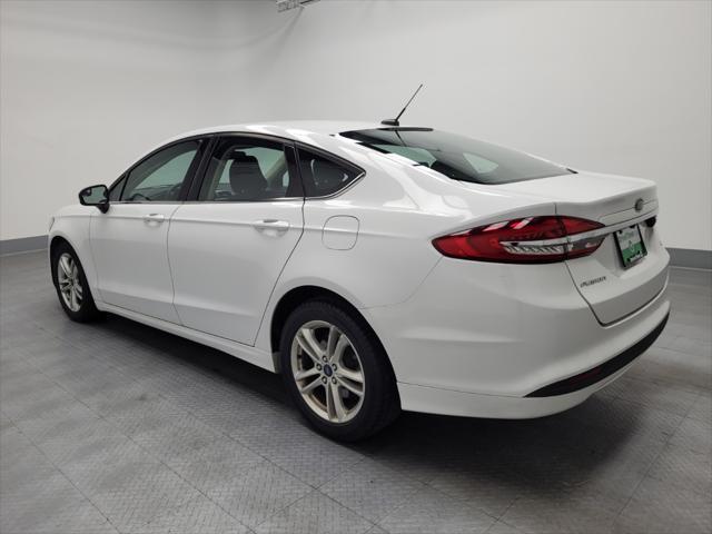 used 2018 Ford Fusion car, priced at $12,695