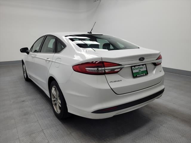 used 2018 Ford Fusion car, priced at $12,695