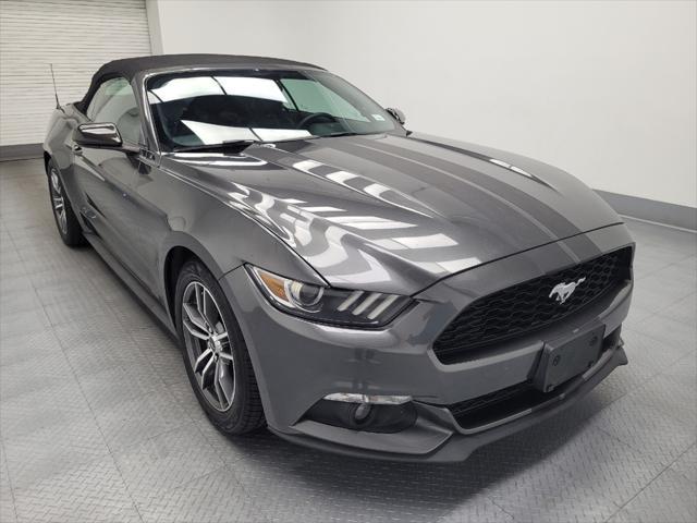 used 2017 Ford Mustang car, priced at $19,195