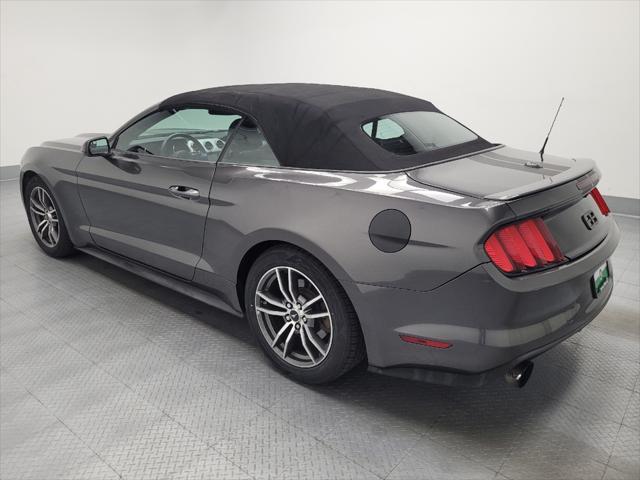 used 2017 Ford Mustang car, priced at $19,195