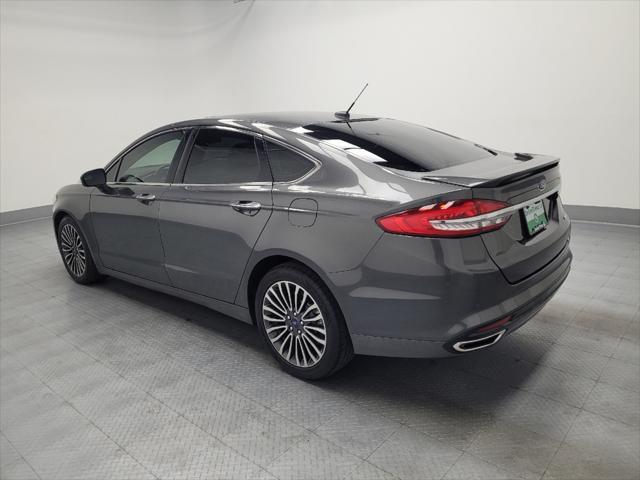 used 2018 Ford Fusion car, priced at $14,795