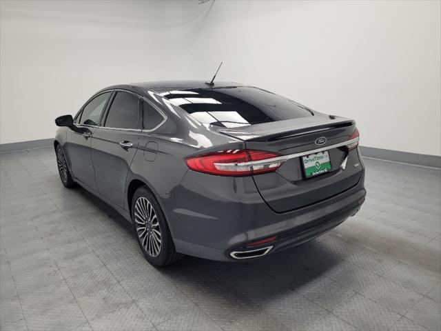 used 2018 Ford Fusion car, priced at $14,795