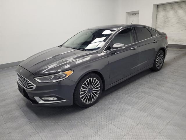 used 2018 Ford Fusion car, priced at $14,795