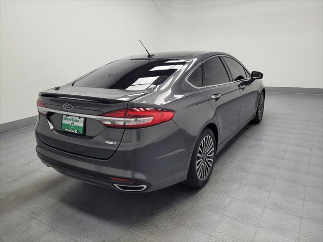 used 2018 Ford Fusion car, priced at $14,795