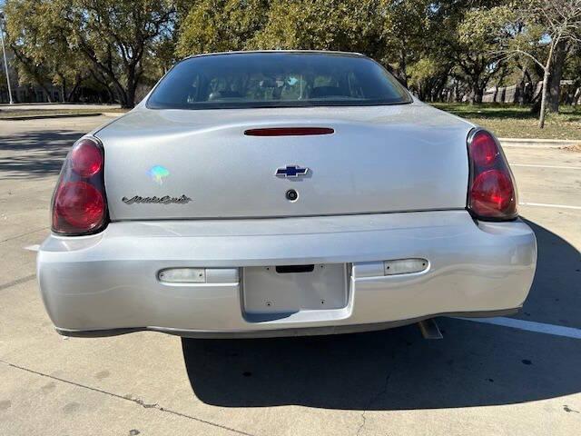 used 2002 Chevrolet Monte Carlo car, priced at $4,999