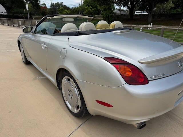 used 2002 Lexus SC 430 car, priced at $12,999