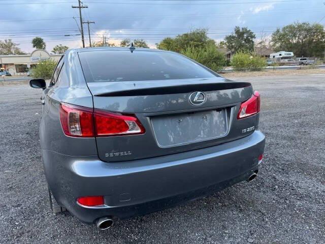 used 2012 Lexus IS 250 car, priced at $10,999