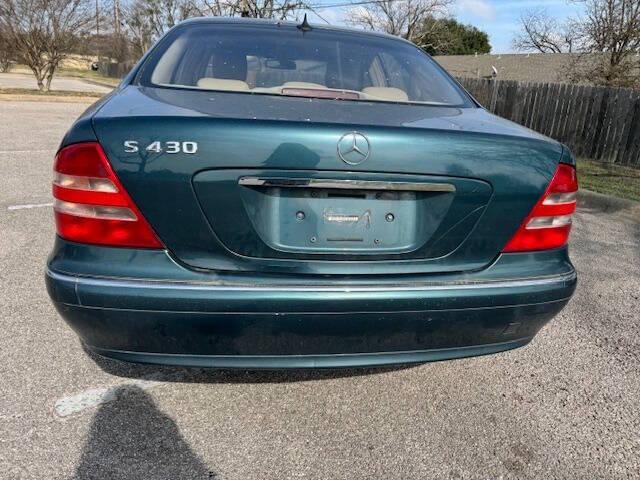 used 2001 Mercedes-Benz S-Class car, priced at $4,999