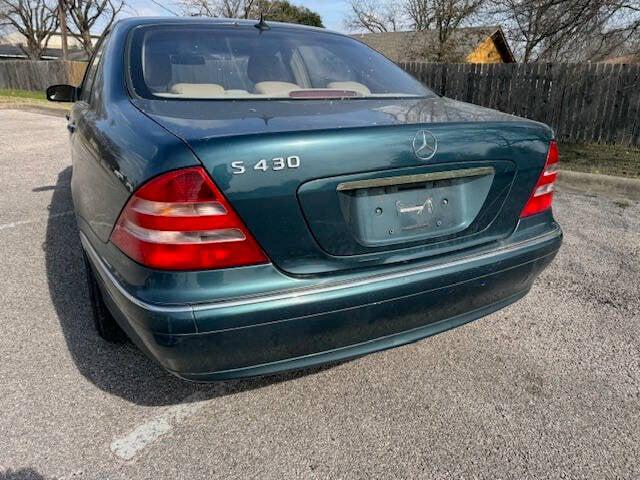 used 2001 Mercedes-Benz S-Class car, priced at $4,999