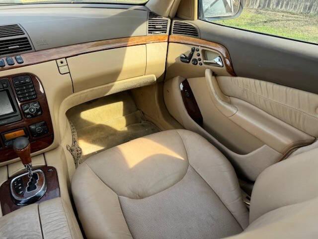 used 2001 Mercedes-Benz S-Class car, priced at $4,999