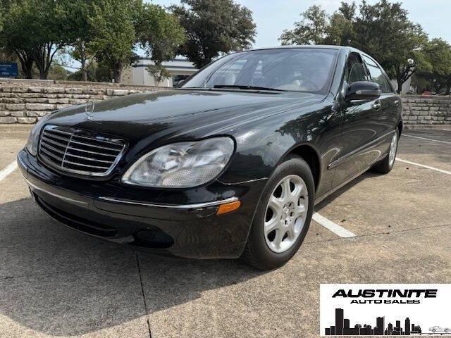 used 2002 Mercedes-Benz S-Class car, priced at $9,999