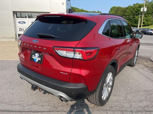 used 2021 Ford Escape car, priced at $27,495