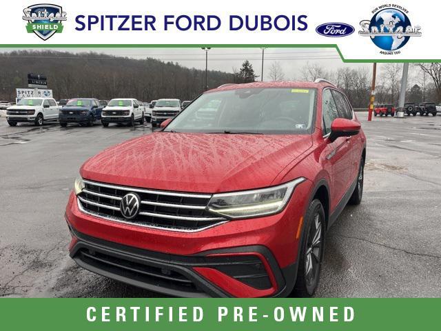 used 2022 Volkswagen Tiguan car, priced at $20,295