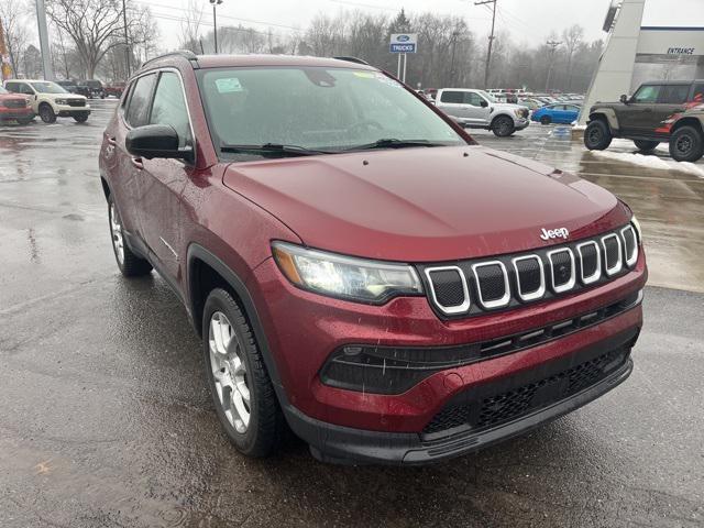 used 2022 Jeep Compass car, priced at $19,195