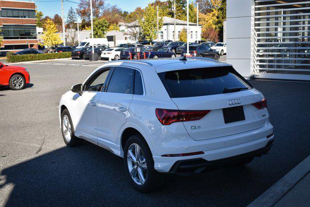 new 2024 Audi Q3 car, priced at $47,880