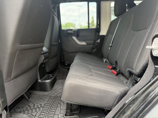 used 2017 Jeep Wrangler Unlimited car, priced at $20,494