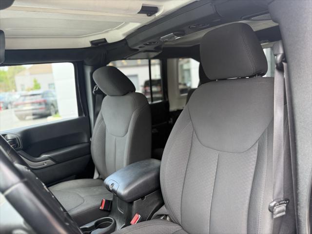 used 2017 Jeep Wrangler Unlimited car, priced at $20,494