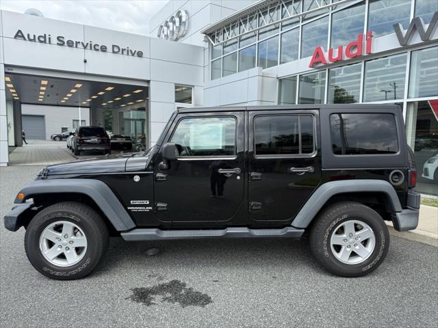 used 2017 Jeep Wrangler Unlimited car, priced at $20,494