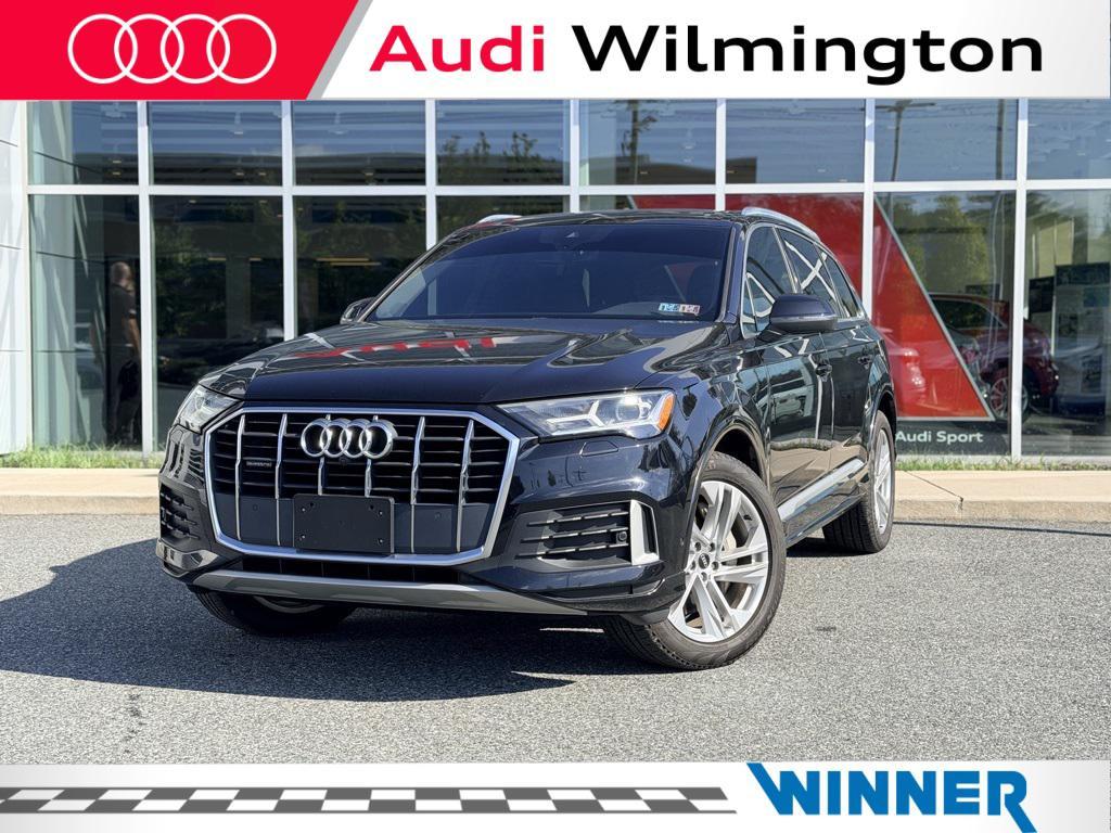 used 2021 Audi Q7 car, priced at $31,461