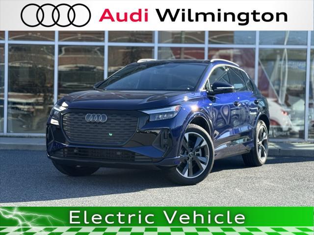 used 2024 Audi Q4 e-tron car, priced at $38,429