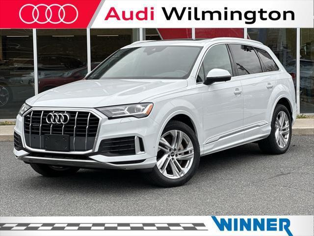 used 2021 Audi Q7 car, priced at $35,620