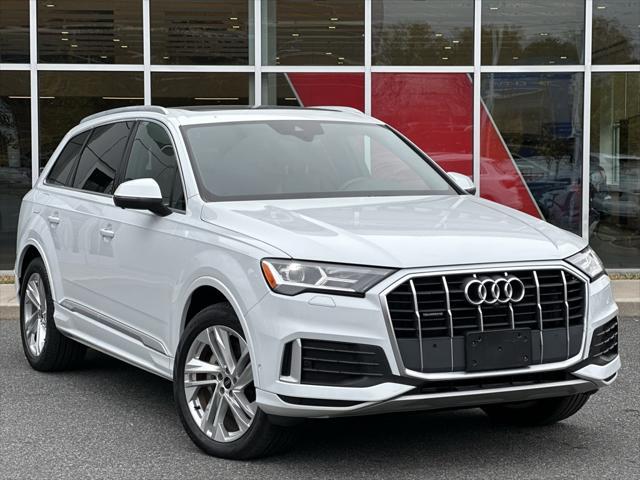 used 2021 Audi Q7 car, priced at $35,620